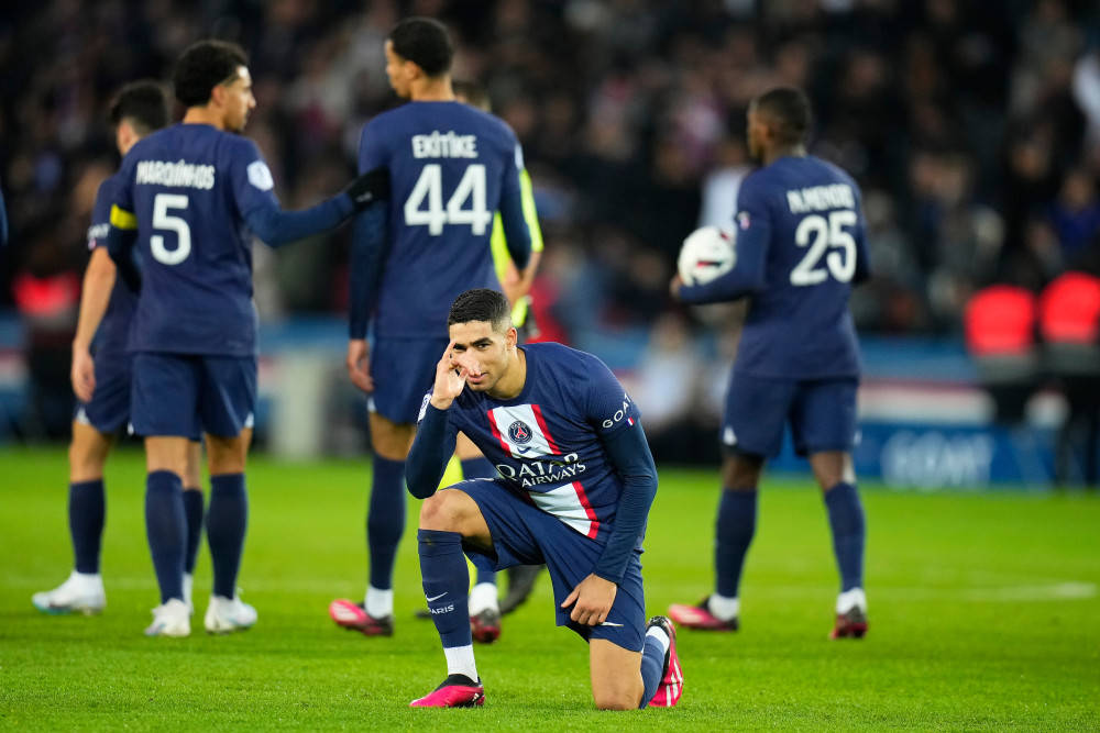 巴黎客场不敌尼斯，遭遇两连败