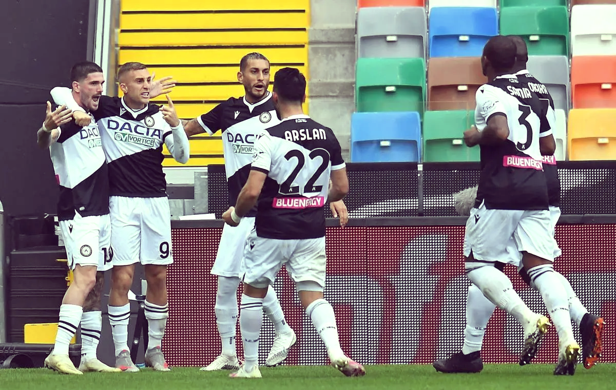 乌迪内斯主场取胜萨索洛，结束不胜