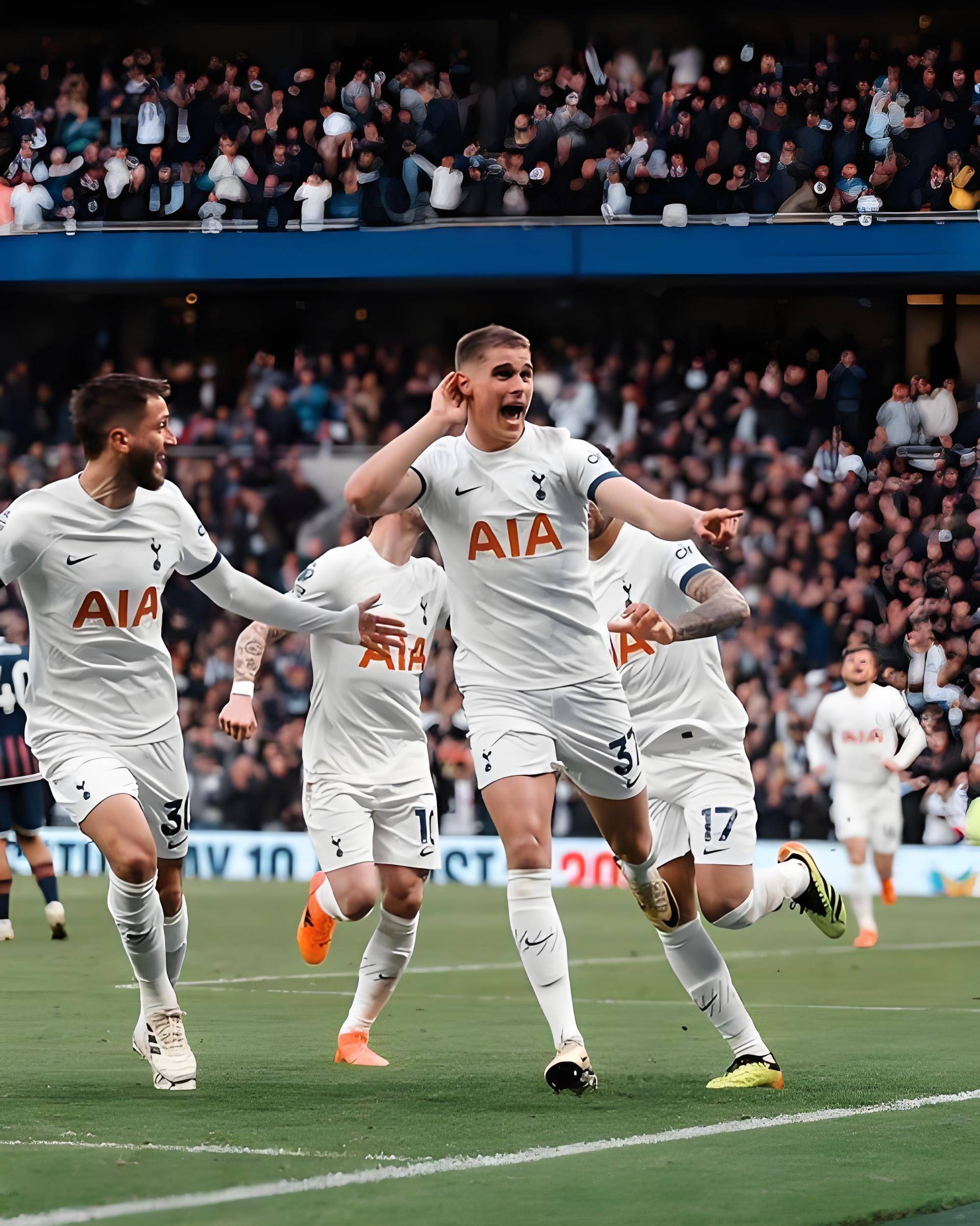 热刺客场取胜富勒姆，追赶领头羊